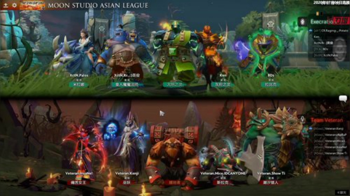 DOTA2 MoonStudio 亚洲联赛 Execration-Veteran#2