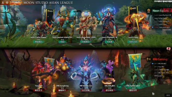 DOTA2 MoonStudio 亚洲联赛 Neon-496#2