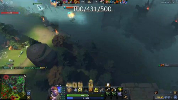DOTA2合砍500杀下播 2020-07-06 23点场