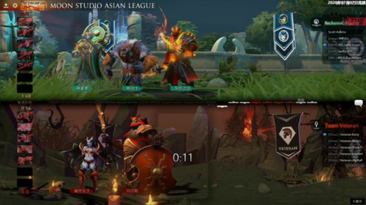 DOTA2 MoonStudio 亚洲联赛 Veteran-Reckoning#1