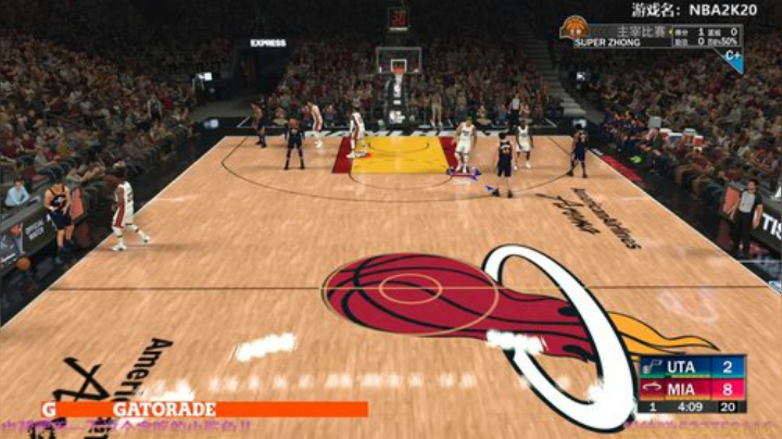 阿中：NBA 迈阿密得海滩 2020-07-08 13点场