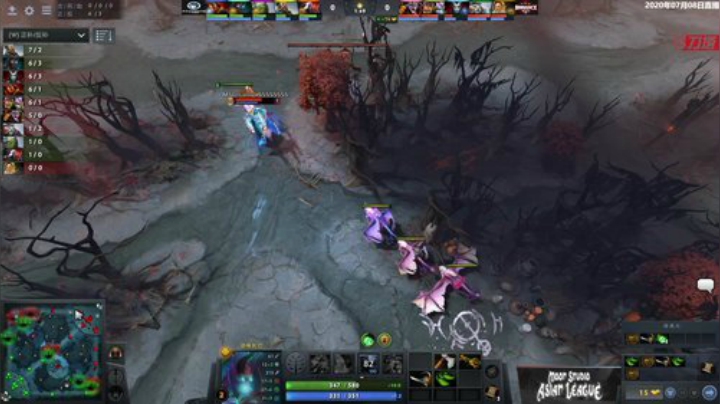 DOTA2 MoonStudio 亚洲联赛 PG.B-Reckoning#1