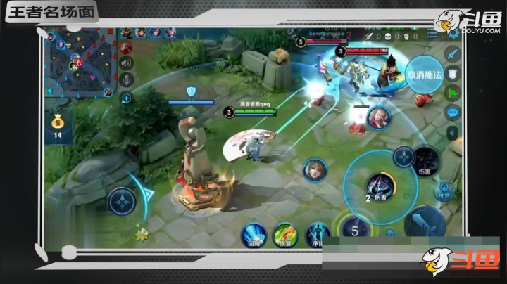 细节秀翻对手，脆皮法师也可以贴脸1V2#王者荣䊮#上官婉儿