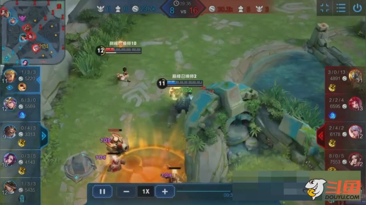 尽管你火舞高我两千经济8/0，而我1/3，但那又如何？巅峰赛