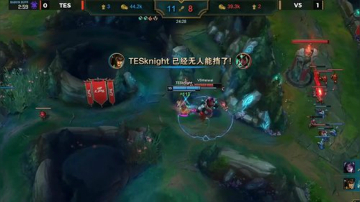(横版)选手靠谱时刻-英文流神预测，大V天龙终结TES