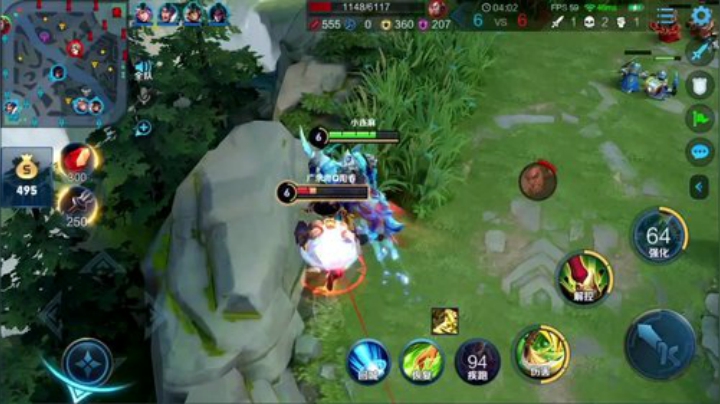 我在斗鱼看林蒙m直播王者荣耀