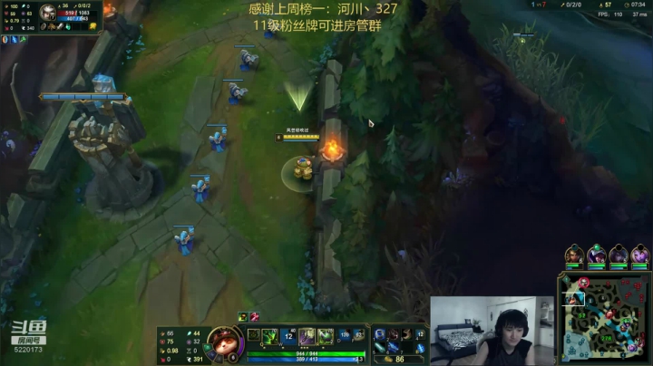 中韩第一提莫：峡谷之巅冲第一 2020-07-17 12点场