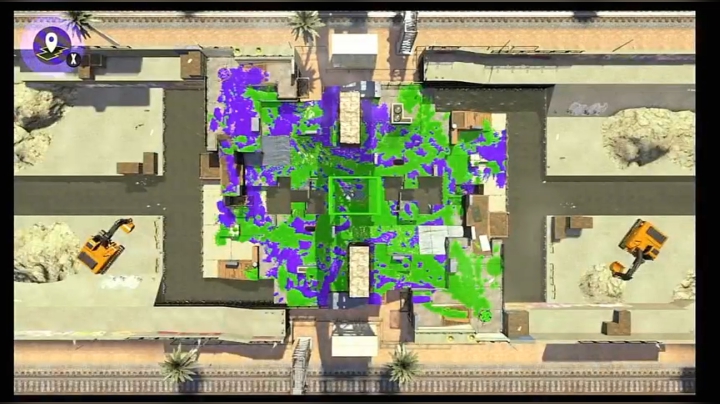 喷射战士（Splatoon）练习之旅 2020-07-18 12点场