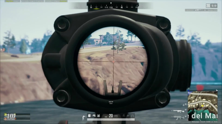 薇恩：玩剑三的绝地求生主播 2020-07-18 01点场