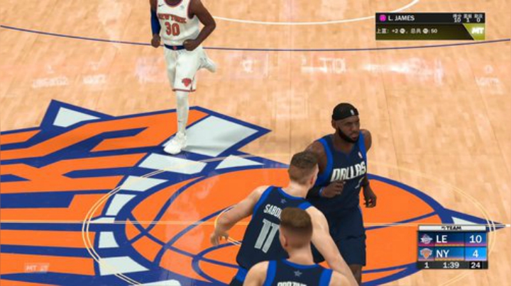 小乐：NBA2K20大联盟第七赛季季后赛 2020-07-13 01点场