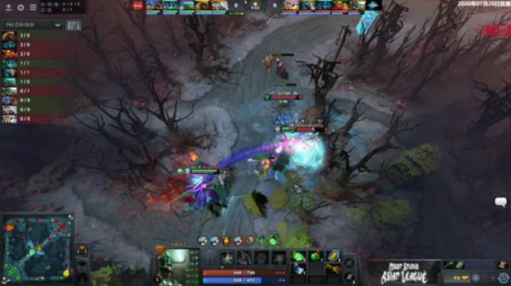 MoonStudio 亚洲联赛 Blaze vs Ocean BO3 第二场 7.20