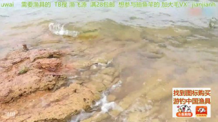 我在斗鱼看贱贱钓鱼直播户外