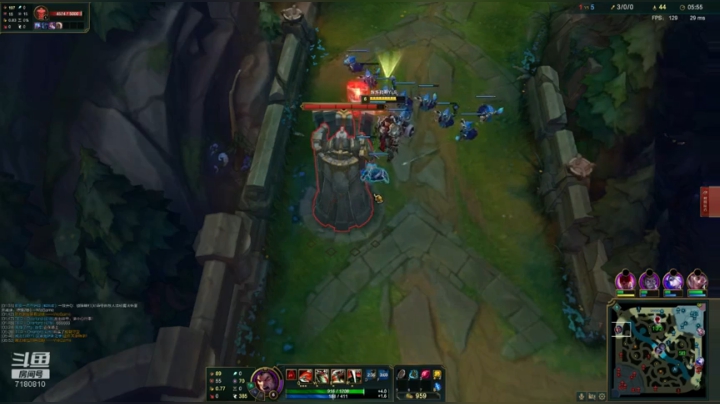 中单艾克对战 莉莉娅