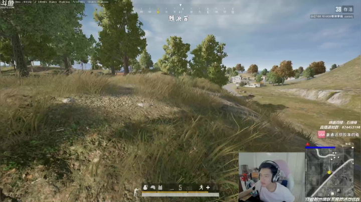 单排战神，甩头狙法，体感游戏！ 2020-07-27 12点场