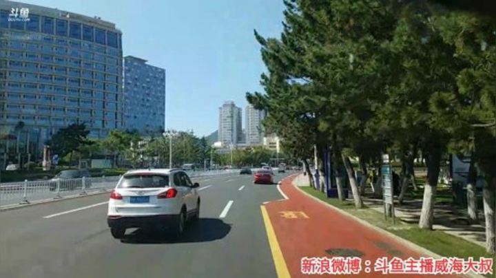 我在斗鱼看威海大叔直播美食