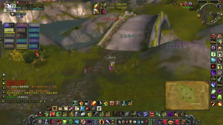 可能是专业水准的SS和盗贼配合--魔兽怀旧PVP阿拉希盆地战场