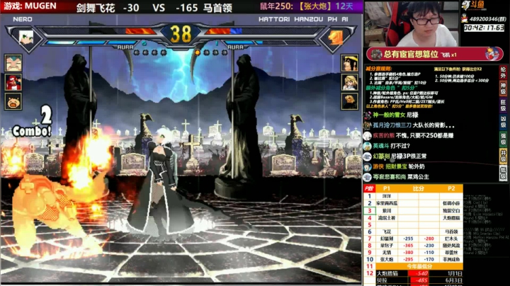 【MUGEN】怎么说? 2020-08-02 21点场