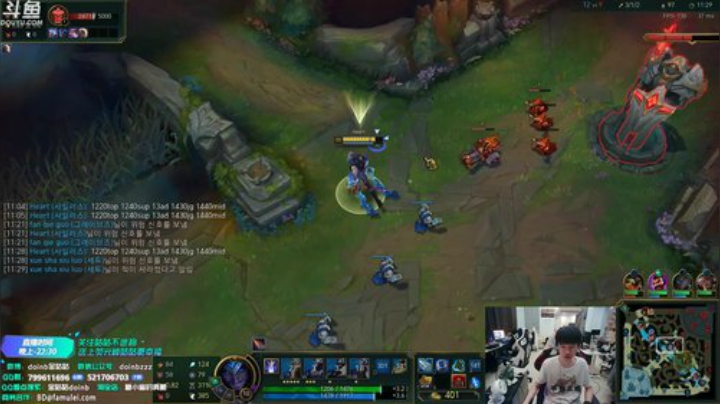 我在斗鱼看金咕咕金咕咕doinb直播英雄联盟