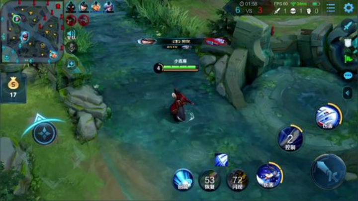 我在斗鱼看林蒙m直播王者荣耀