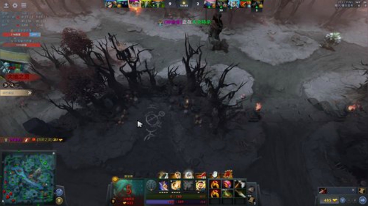 我在斗鱼看zard1991直播DOTA2