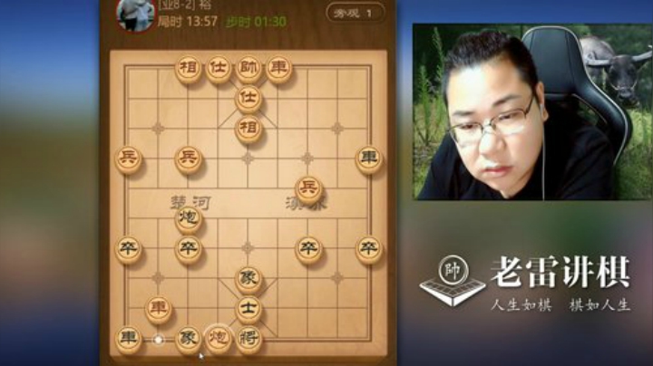 脑残了，对手炮打士，让老雷懵逼呀，这棋该怎么防？输的心服口服