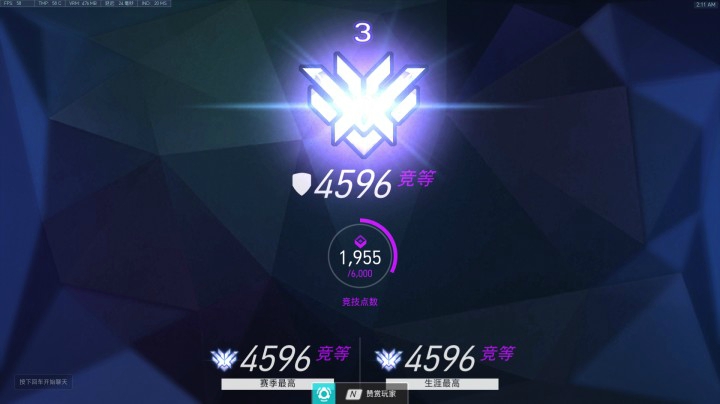 【小金猪】T位国服第三了，4596分