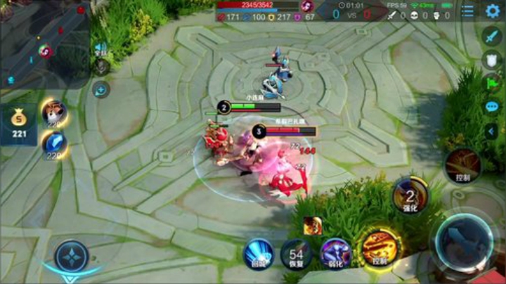 我在斗鱼看林蒙m直播王者荣耀