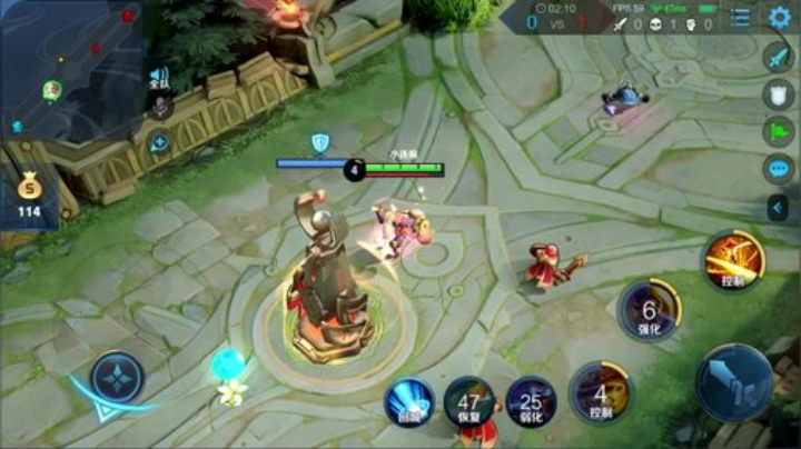 我在斗鱼看林蒙m直播王者荣耀