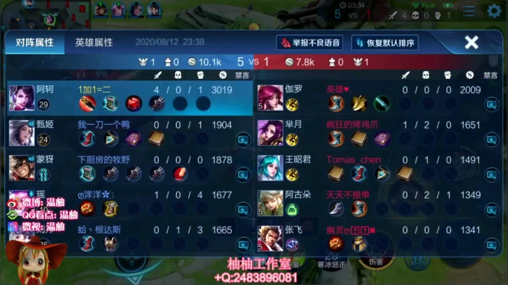 【连杀:8,英雄:阿轲】08:13 01:10