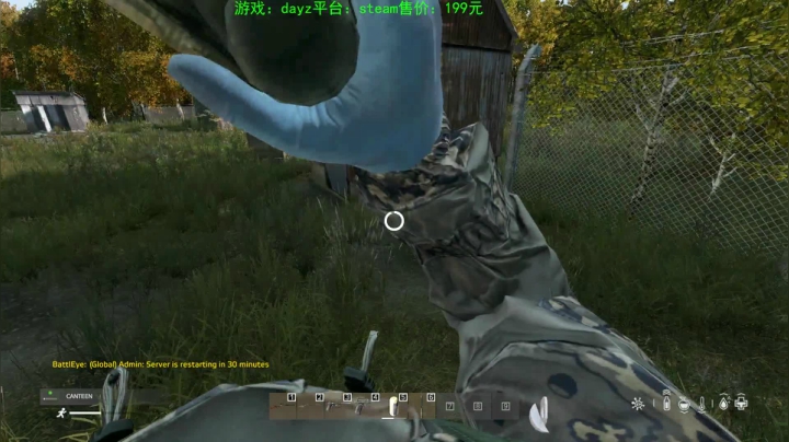 dayz (hardcore极限生存） 2020-08-14 16点场