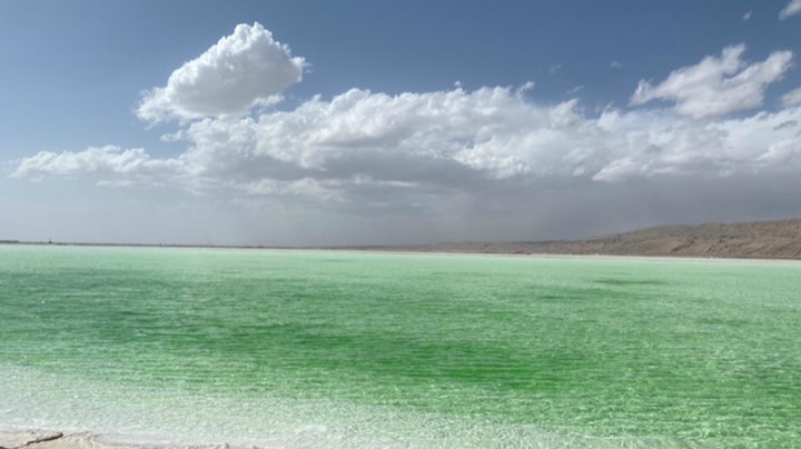 青海明珠茫崖翡翠湖