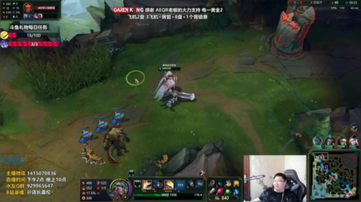 8.15上盖伦VS鳄鱼