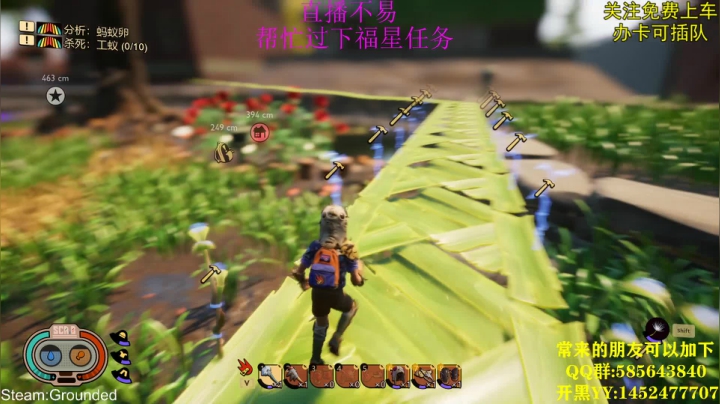 Grounded:更新了有吃喝 2020-08-14 17点场