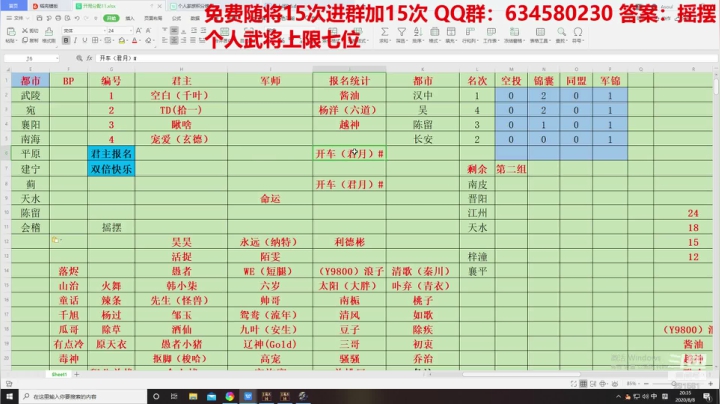 水友大战-极致策略 2020-08-08 19点场
