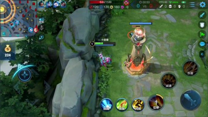 我在斗鱼看林蒙m直播王者荣耀