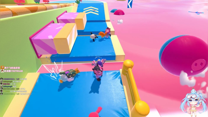 ❤️糖豆人：高玩皮皮七的吃鸡之旅~ 2020-08-17 09点场