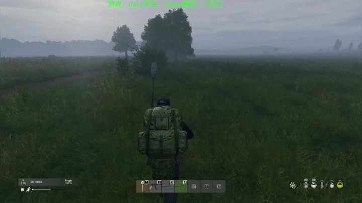 dayz (hardcore极限生存） 2020-08-17 18点场