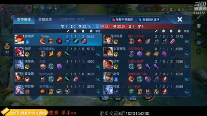 ace017发布了一个斗鱼视频2020-08-26