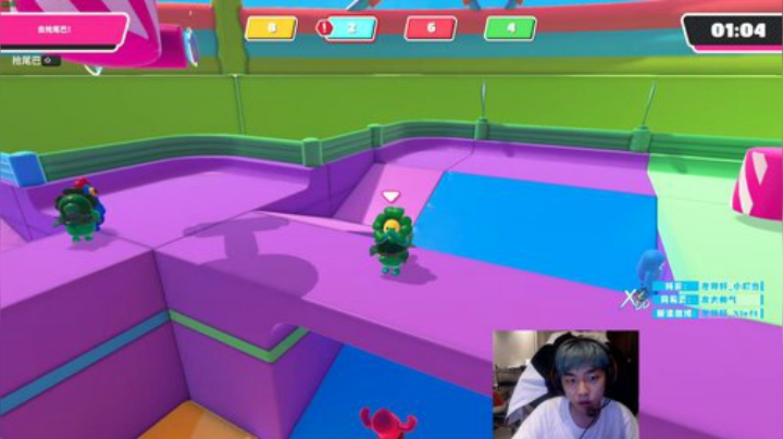 我在斗鱼看Xleft小叮当直播绝地求生