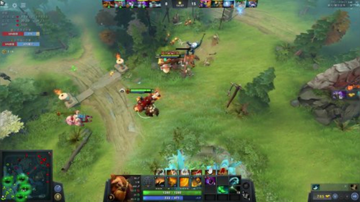 我在斗鱼看inflame丶hyz直播DOTA2