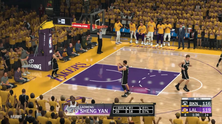 NBA水友赛，季后赛 2020-08-27 20点场