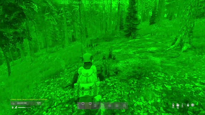 dayz (hardcore极限生存） 2020-08-30 19点场
