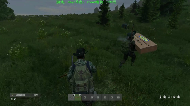 dayz (hardcore极限生存） 2020-08-30 13点场