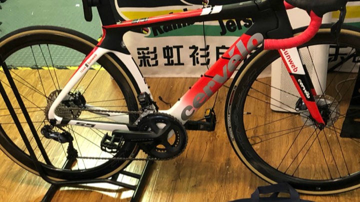 cervelo s5队版太阳网装车