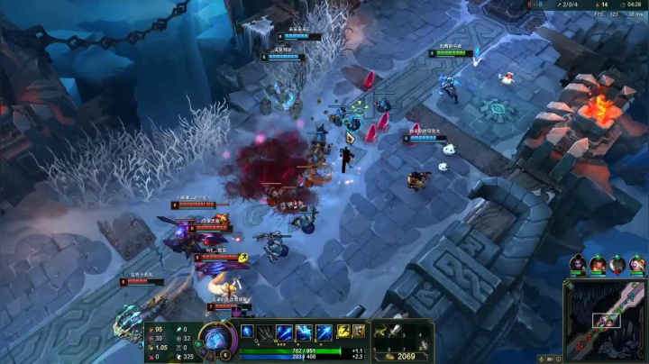 下午冰原，晚上LOL乱斗 2020-09-01 21点场