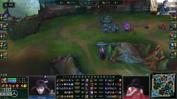 复盘：别踩宁王了，直接看看2队打野实力吧 2020-09-02 20点场