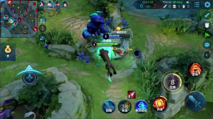 我在斗鱼看林蒙m直播王者荣耀