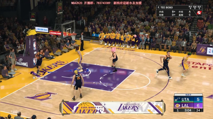 【GT老师】NBA2K21首播，24点 2020-09-03 20点场