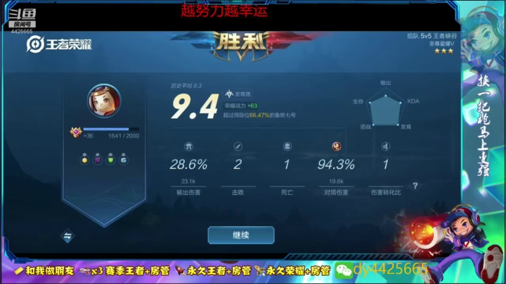 斗鱼鲁班王 单排79--101 2020-09-04 17点场