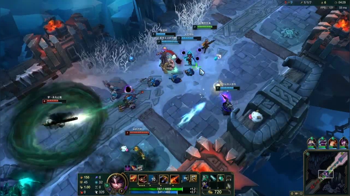 下午GU刷脸，晚上LOL乱斗 2020-09-05 19点场